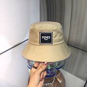 Prada round hat beige - 4