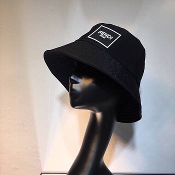 Prada round hat black