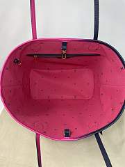 Louis Vuitton Neverfull Midnight Fuchsia Tote Bag - 2