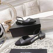 Chanel Pumps Black Slingbacks - 1