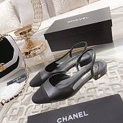 Chanel Pumps Black Slingbacks - 4