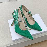 Dior J'adior Slingback Heels Green 10cm - 6