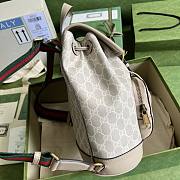 Gucci Beige White Backpack  - 6