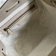 Gucci Beige White Backpack  - 5
