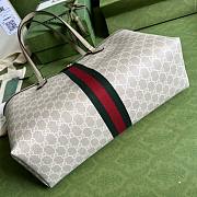 Gucci tote shopping bag beige & white bag - 6
