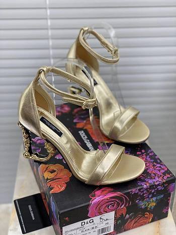 DG gold heels