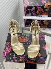 DG gold heels - 5