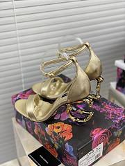 DG gold heels - 4