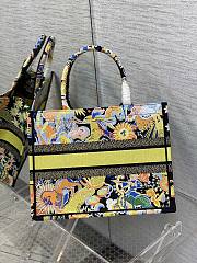 DIOR Book Tote MulticolorZodiac Embroidery 36cm - 5