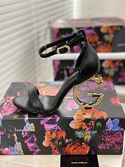 DG Keira baroque logo high heels  - 4