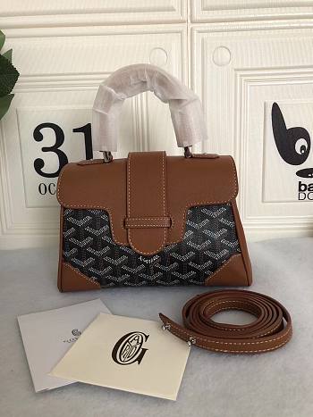 Goyard Saigon Souple Maison Brown Bag