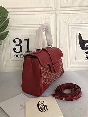 Goyard Saigon Souple Maison Red Bag - 4