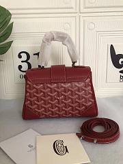 Goyard Saigon Souple Maison Red Bag - 2