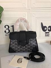 Goyard Saigon Souple Maison Black Bag - 1