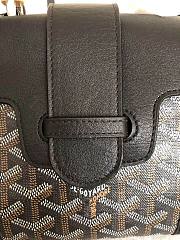 Goyard Saigon Souple Maison Black Bag - 5