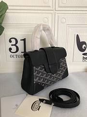 Goyard Saigon Souple Maison Black Bag - 4