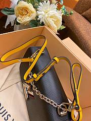 Louis Vuitton Twist MM Black Chain Bag - 5