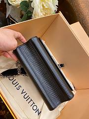 Louis Vuitton Twist MM Black Chain Bag 02 - 4