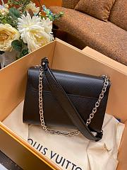 Louis Vuitton Twist MM Black Chain Bag 02 - 5