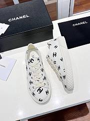 Chanel shoes CC white/black - 5