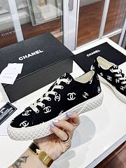 Chanel shoes CC white/black - 4