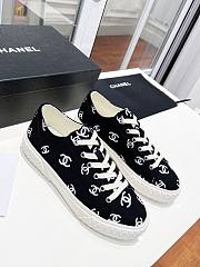 Chanel shoes CC white/black - 3