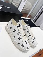 Chanel shoes CC white/black - 2