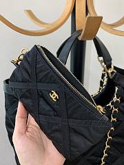 Chanel tote shopping max black bag  - 2