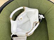 Chanel tote shopping max white bag - 6