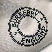 Burberry shopping tote white bag - 4