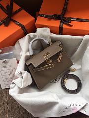 Hermes Kelly Mini Mocha Leather - 5