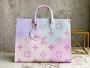 Louis Vuitton Onthego GM pastel 2022 M46076   - 1