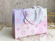 Louis Vuitton Onthego GM pastel 2022 M46076   - 5