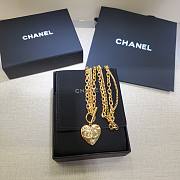 Chanel necklace golden  - 6