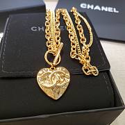 Chanel necklace golden  - 2