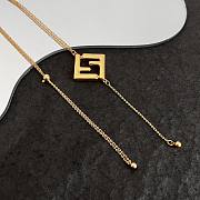 Fendi necklace golden - 2