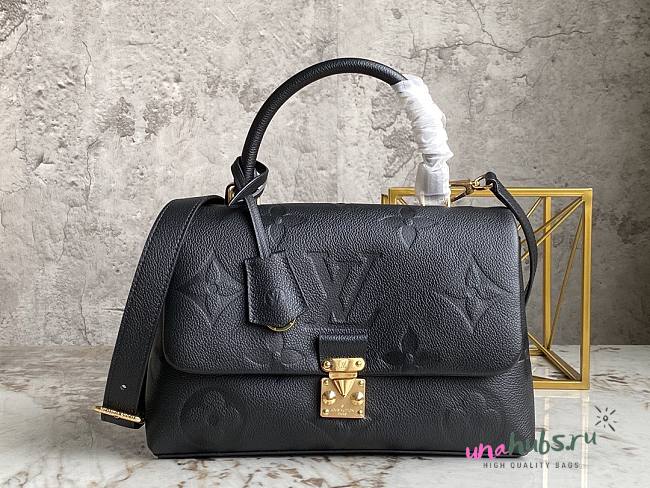 Louis Vuitton Madeleine Black MM Bag - 1