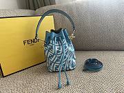 Fendi MON TRESOR blue FF bag - 1