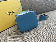 Fendi MON TRESOR blue FF bag - 6