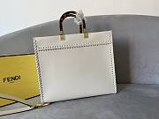 Fendi tote sunshine white medium bag - 2