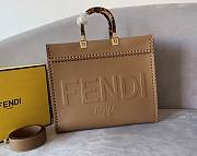 Fendi tote sunshine brown medium bag - 1