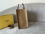 Fendi tote sunshine brown medium bag - 2