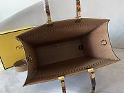 Fendi tote sunshine brown medium bag - 3