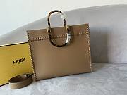 Fendi tote sunshine brown medium bag - 5