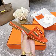 Hermes slippers white 03 - 3