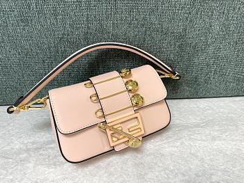 Fendi x Versace Baguette Pink Bag