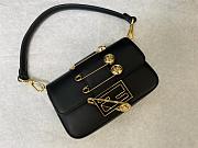 Fendi x Versace Baguette Black Bag - 6