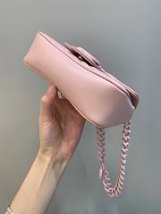 Gucci GG Marmont pink belt bag - 2