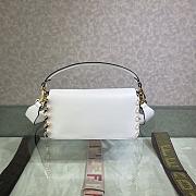 Fendi x Versace Baguette White Medium Bag - 4