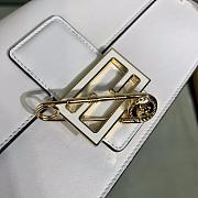 Fendi x Versace Baguette White Medium Bag - 6